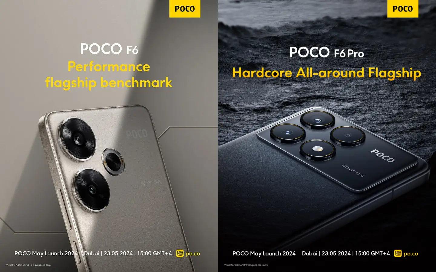 Xiaomi Poco F6 / Poco F6 Pro 5G Smartphone (256GB/512GB/1TB Storage) - High Performance Android Phone for Gaming, Streaming & Productivity