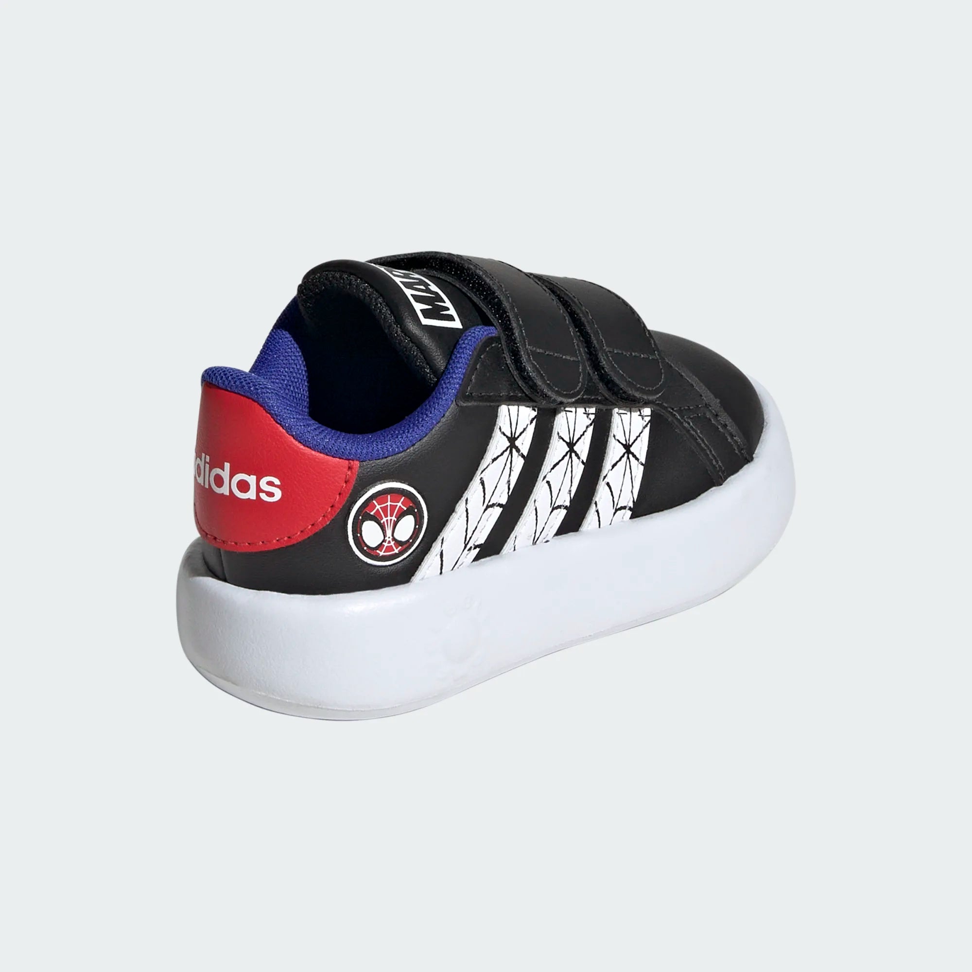 Spider-Man Grand Court Sneakers for Toddlers - Lightweight Kids' Shoes for Running, Play & Everyday Wear - Perfect for Preschool, Playground & Outdoor Activities