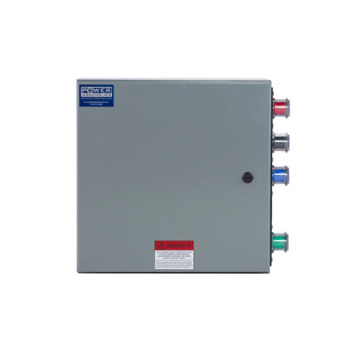 400A 600V Threaded Post Camlock Connection Box - Heavy Duty Electrical Power Distribution for Industrial & Construction Sites