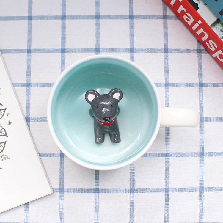Creative 3D Coffee Mug - Unique Ceramic Cup for Home & Office Use - Perfect Gift for Coffee Lovers