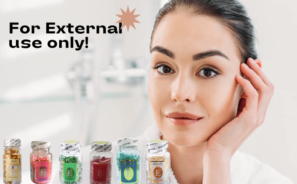 AGLEY 60-Piece Face Capsule Set for Glowing Skin - Hydrating & Brightening Facial Treatment for Daily Skincare Routine & Special Occasions