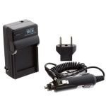 Nikon EN-EL20 Battery Charger Kit with Foldable Wall Plug - Includes Car & EU Adapters | Perfect for Travel, Photography & Backup Power