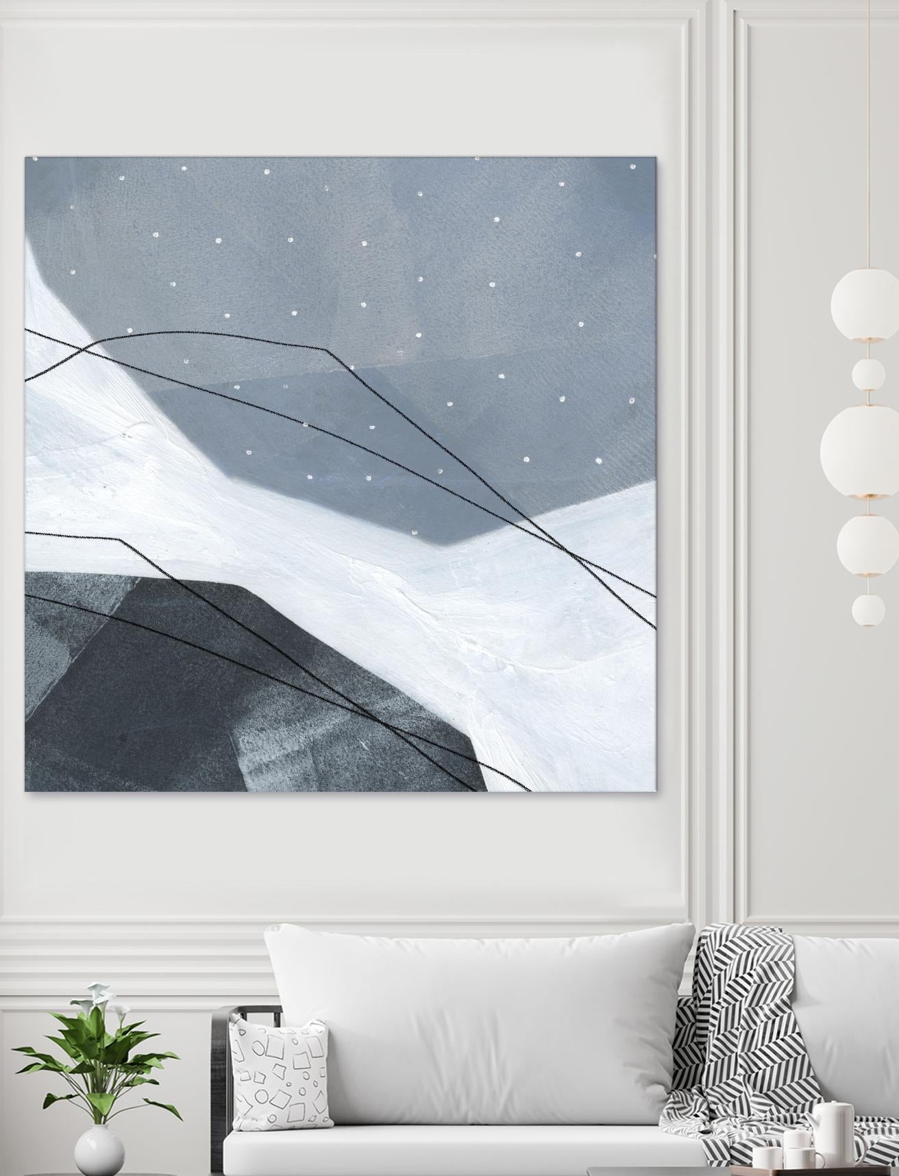 Adjacent Abstraction IV - Modern Abstract Wall Art for Home & Office Decor | Perfect for Living Room, Bedroom, or Workspace