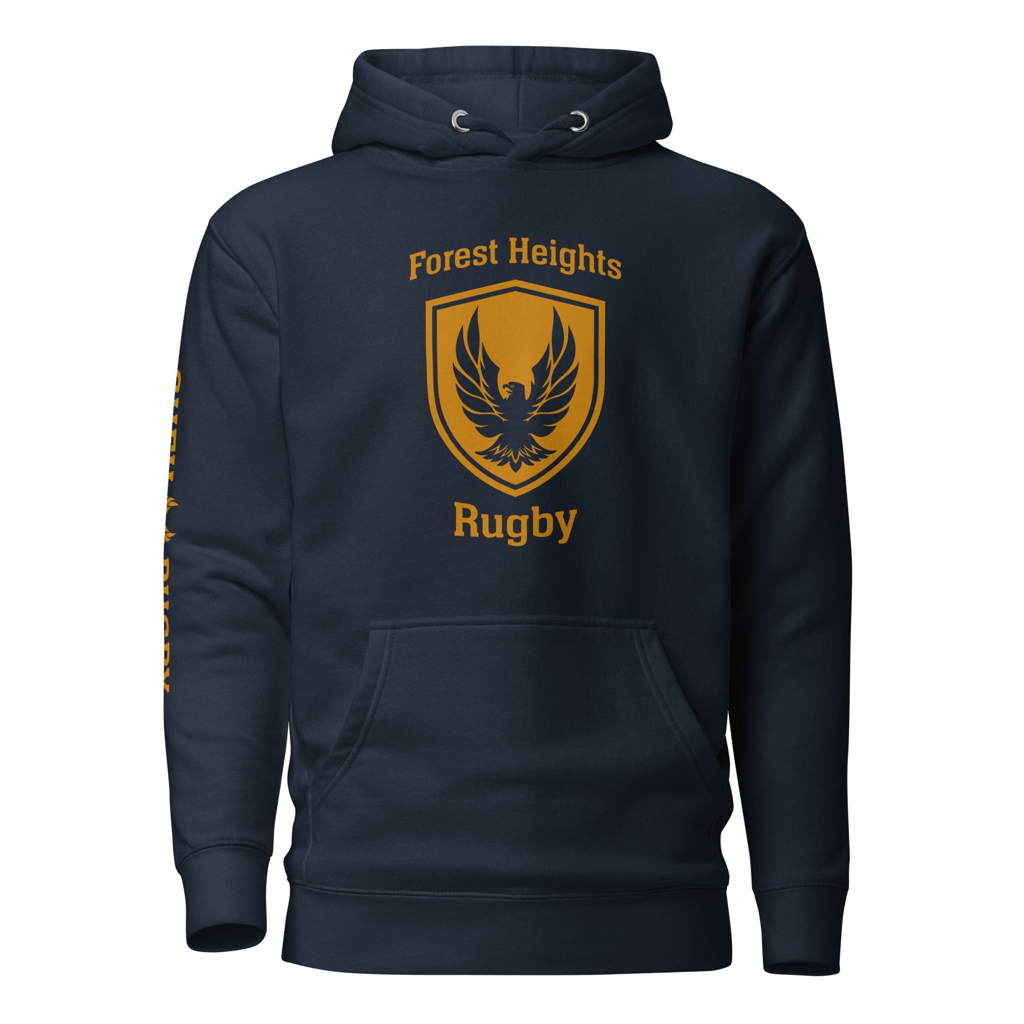 Vintage Rugby Hoodie for Men & Women - Retro Style Pullover Sweatshirt - Perfect for Game Day, Casual Wear & Sports Fans