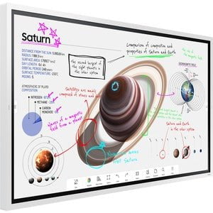 65in FliP Pro Interactive Display - Tizen Enterprise Platform with USB-C, 26ms Low Latency & 40W Speakers for Business Meetings & Digital Signage