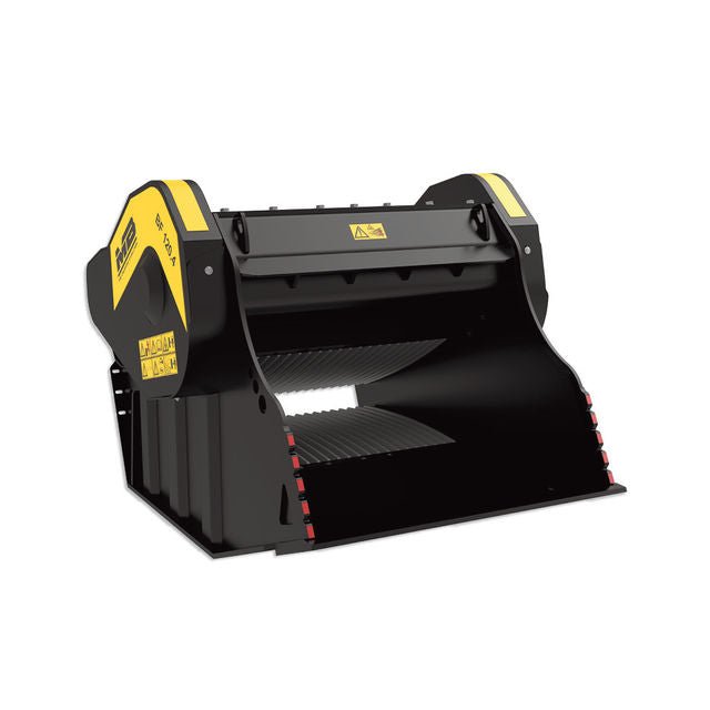 BF120.4 S4 Bucket Crusher for Excavators - Heavy Duty Demolition & Recycling Attachment for Construction Sites