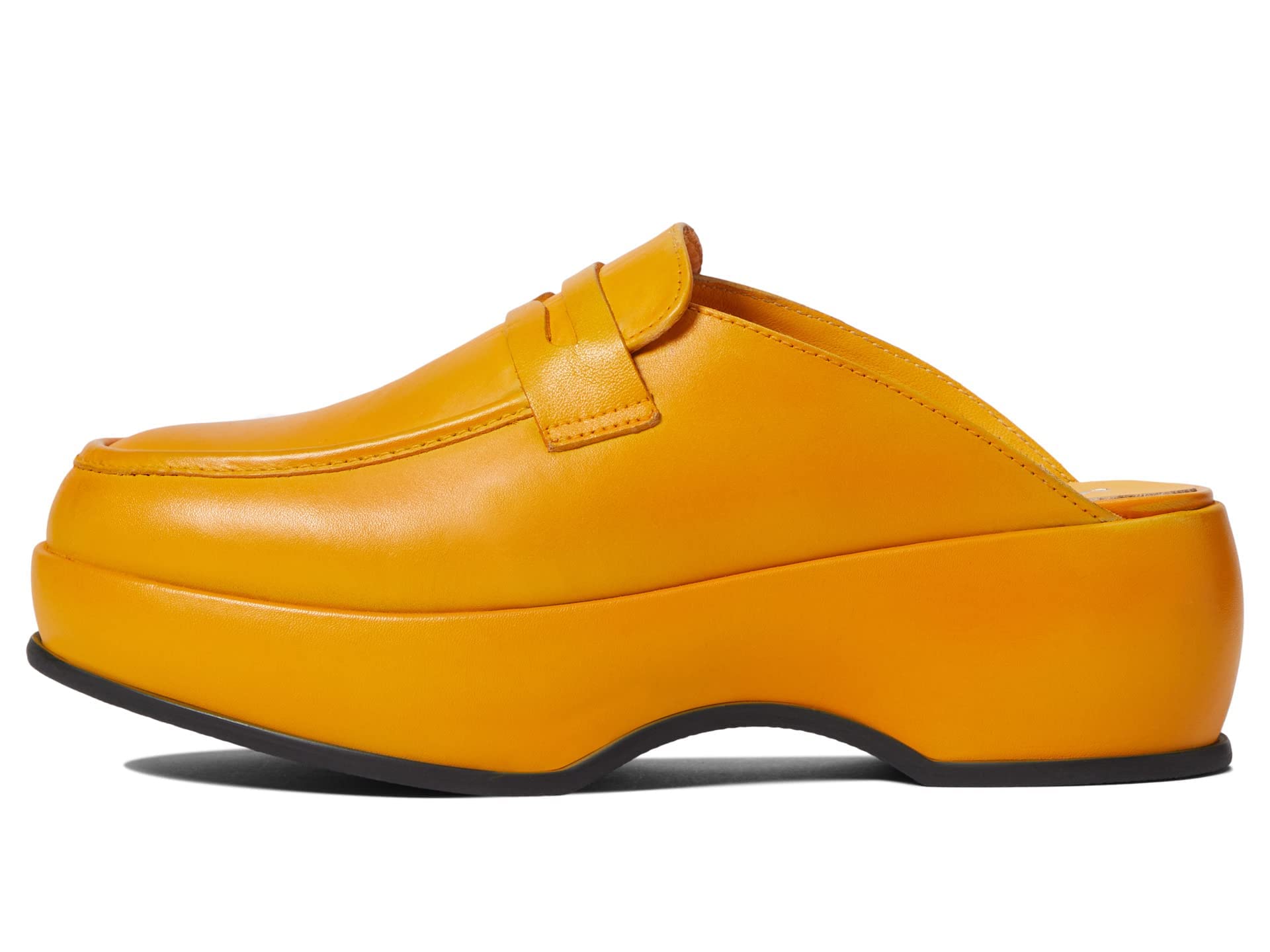 Free People Winston Platform Loafer Mule - Women's Comfortable Slip-On Shoes for Work, Office & Casual Outfits | Trendy & Versatile Footwear for Everyday Wear