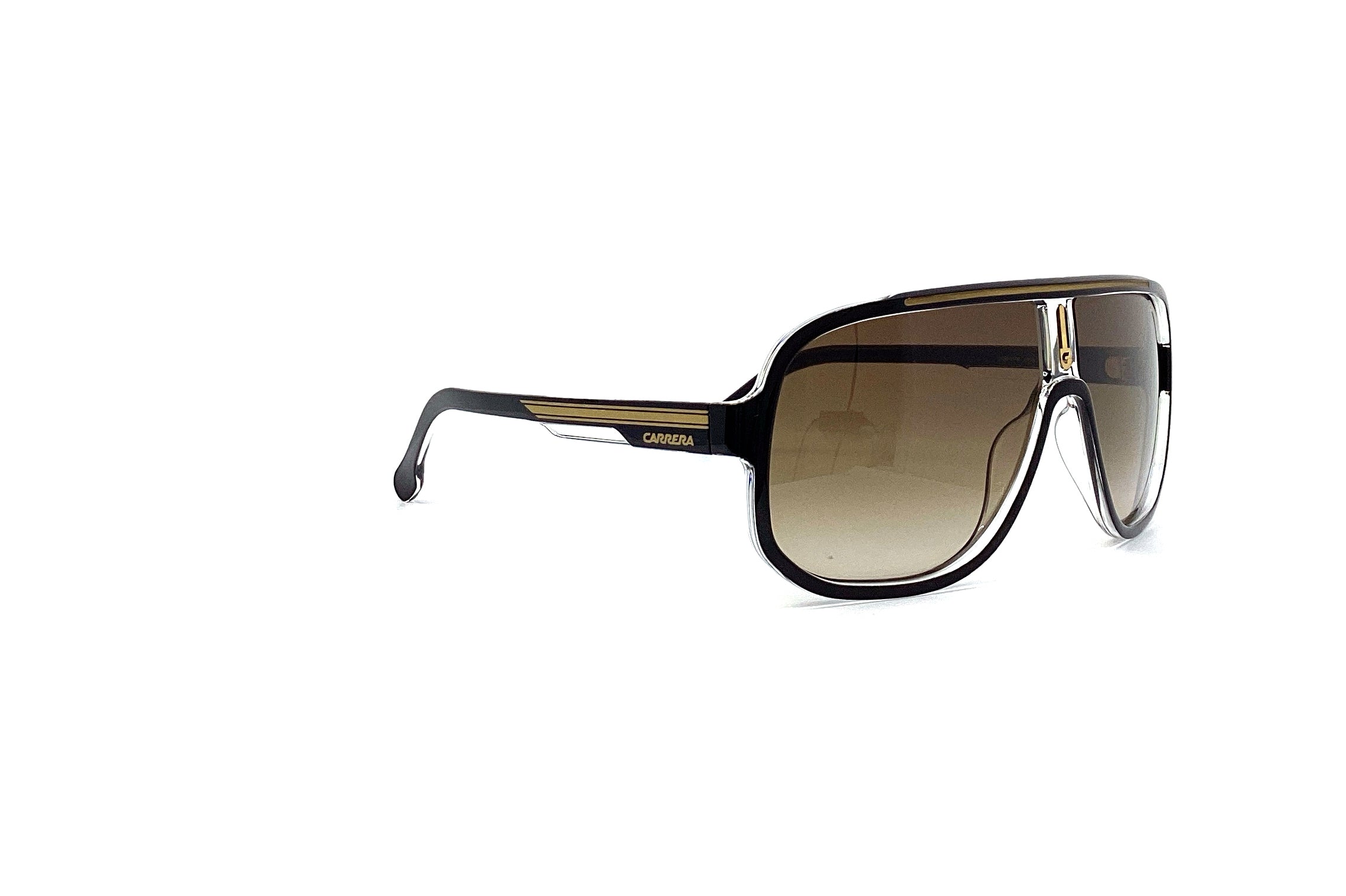 Carrera 1058/S Black Sunglasses - Polarized UV Protection for Men & Women - Perfect for Driving, Running, and Outdoor Sports