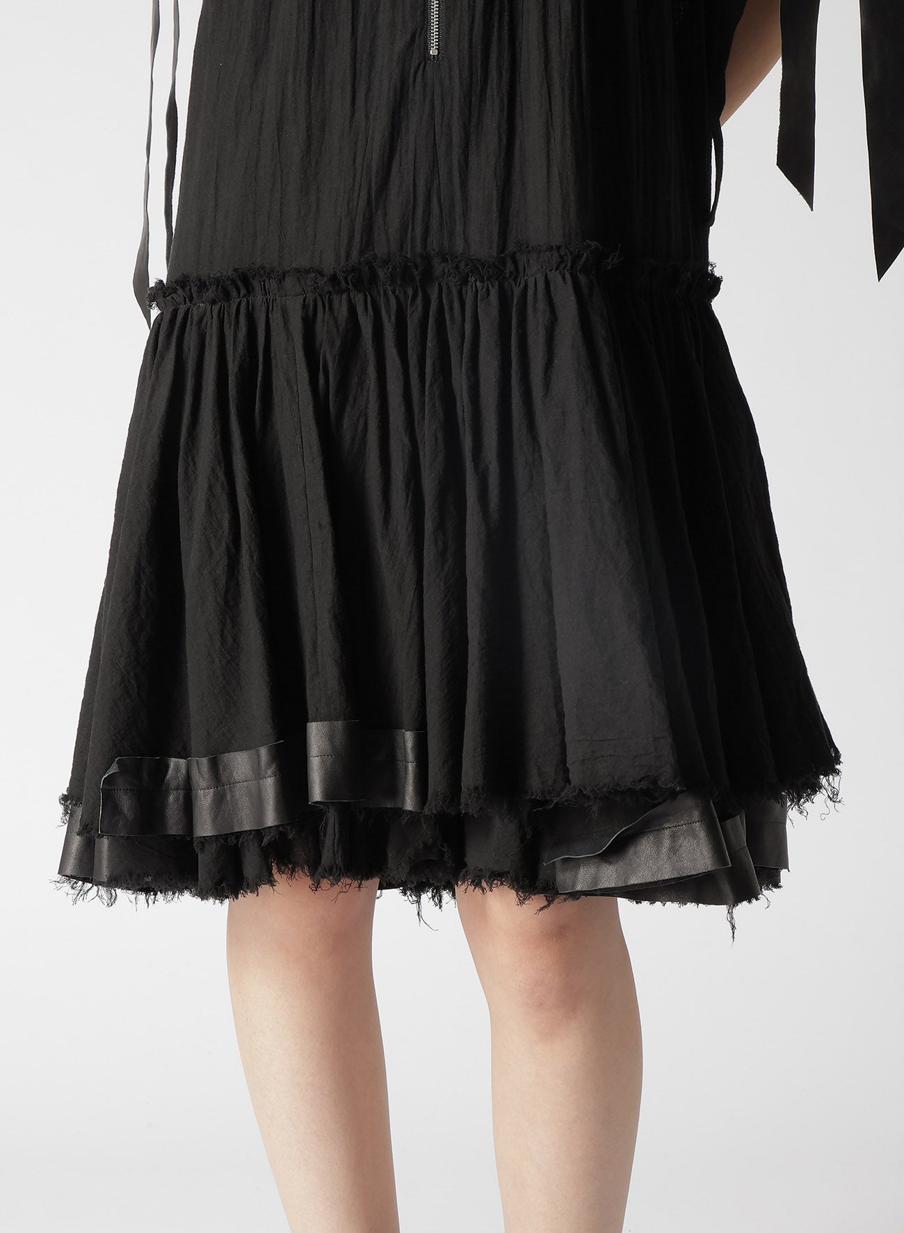 Breathable Cotton Linen Rayon Gathered Dress for Women - Perfect for Summer Outfits, Beach Vacations & Casual Wear
