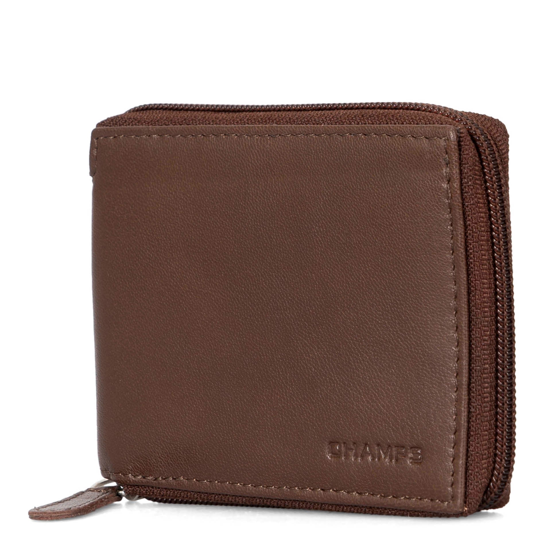 Premium RFID Blocking Zip Around Wallet for Men & Women - Slim Travel Wallet with Multiple Card Slots & ID Window - Perfect for Everyday Use, Travel & Business