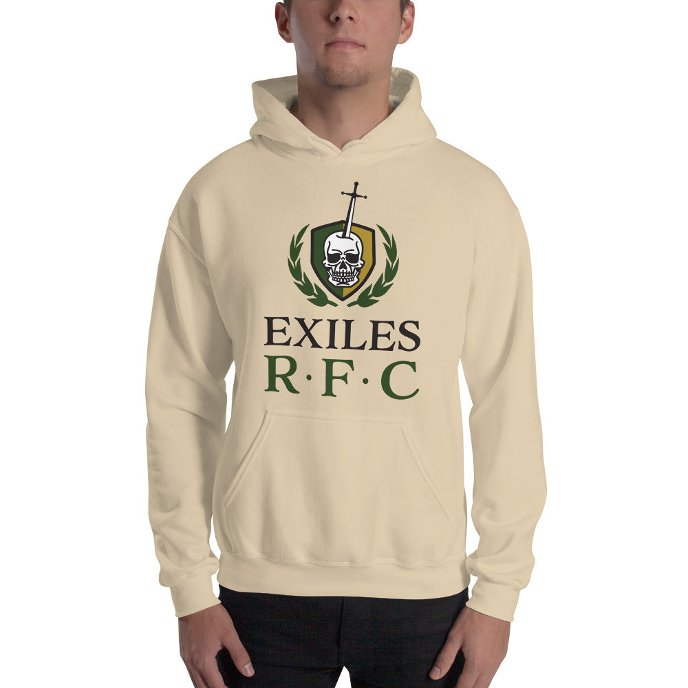 Exiles RFC Heavy Blend Hoodie - Premium Cotton Pullover for Men & Women - Cozy Winter Sweatshirt for Rugby Fans & Outdoor Activities