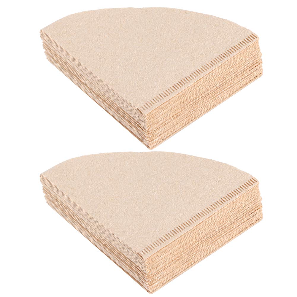80Pcs Cone Coffee Filters for Drip Coffee Pot - Home & Office Brewing