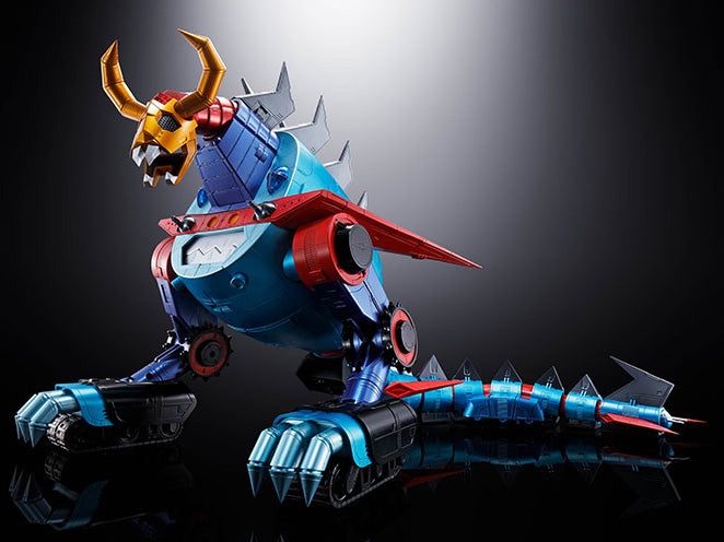 Bandai Soul of Chogokin GX-100 Gaiking & Daiku Maryu Divine Demon Dragon Action Figure - Premium Collectible for Anime Fans & Display Showcase