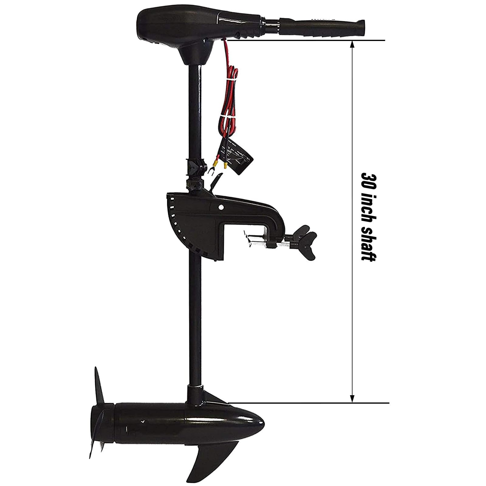 OKSTENCK Vessels 60 lbs Thrust Electric Trolling Motor - Brushless Fishing Boat Motor for Freshwater & Saltwater | Perfect for Kayaks, Canoes & Small Boats | Quiet & Powerful for Bass Fishing & Offshore Angling