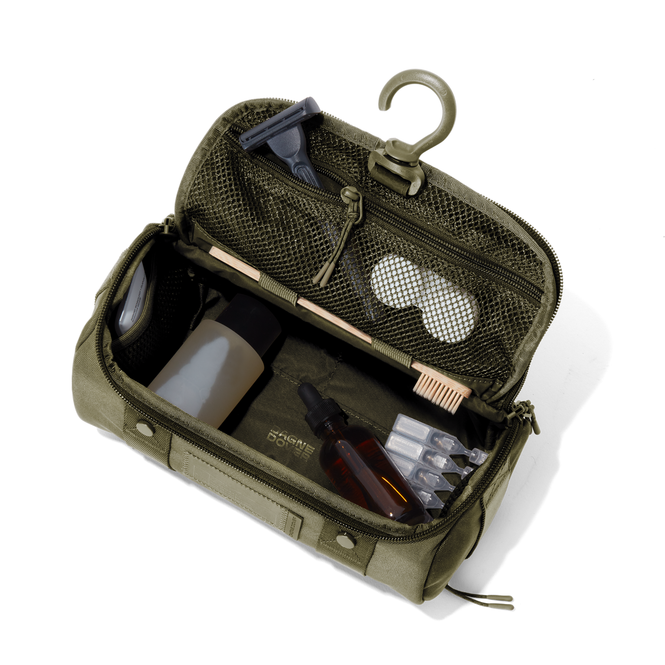 Dagne Dover Seoul Large Dopp Kit Toiletry Bag for Travel - Water-Resistant & Spacious Organizer for Men & Women - Perfect for Gym, Vacation & Business Trips