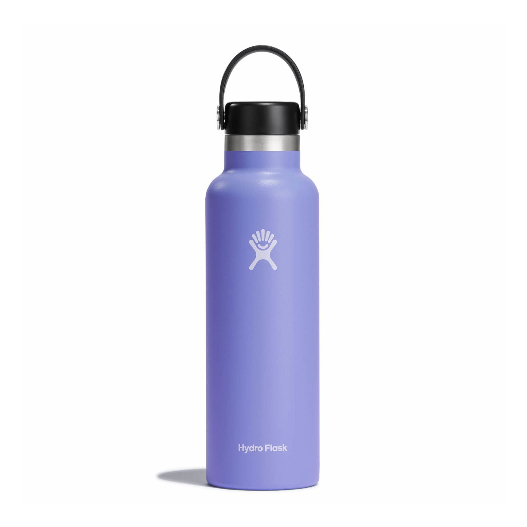 21 oz Standard Mouth Water Bottle - BPA Free, Leak Proof Stainless Steel Insulated Bottle for Gym, Hiking & Everyday Use