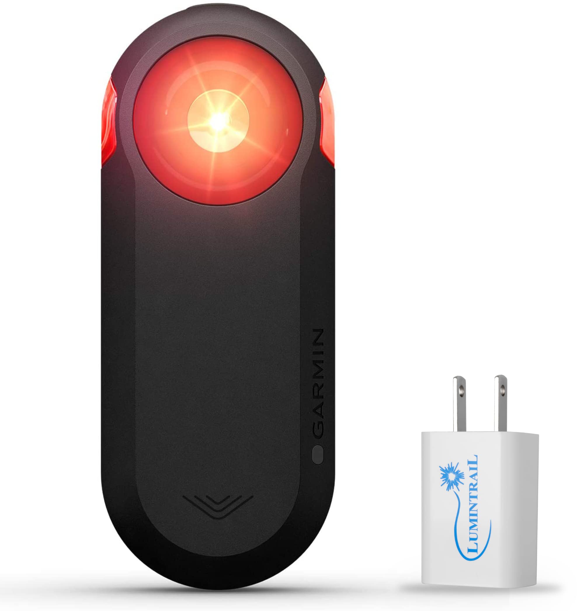 Varia RTL515 Bike Radar Tail Light - 16 Hour Battery Life, Visual & Audible Vehicle Alerts for Safe Cycling - Includes Lumintrail Wall Charger - Perfect for Road Biking, Commuting & Night Rides
