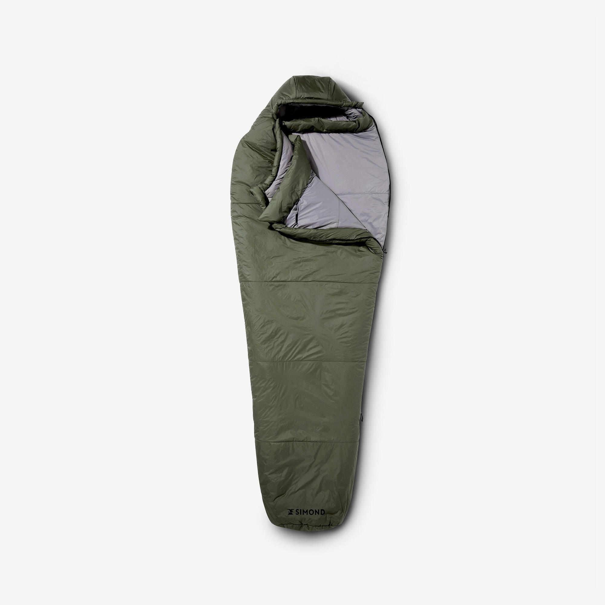 Simond MT500 32°F Lightweight Polyester Sleeping Bag for Camping, Hiking & Backpacking - Compact & Warm Outdoor Gear