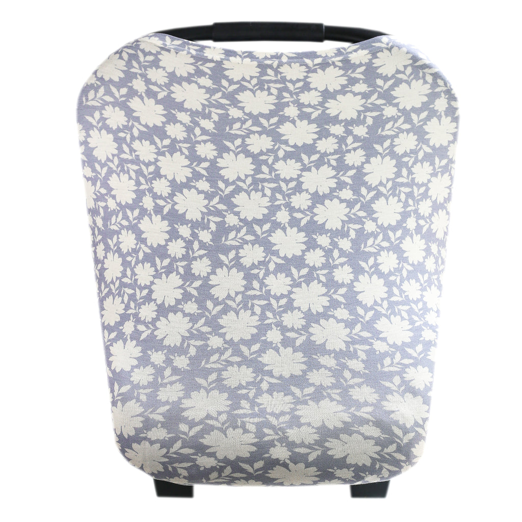 Copper Pearl Multi-Use Nursing Cover - Soft & Breathable Baby Car Seat Canopy, Stroller Cover & Nursing Scarf for Moms & Infants | Perfect for Breastfeeding, Shopping & Outdoor Activities