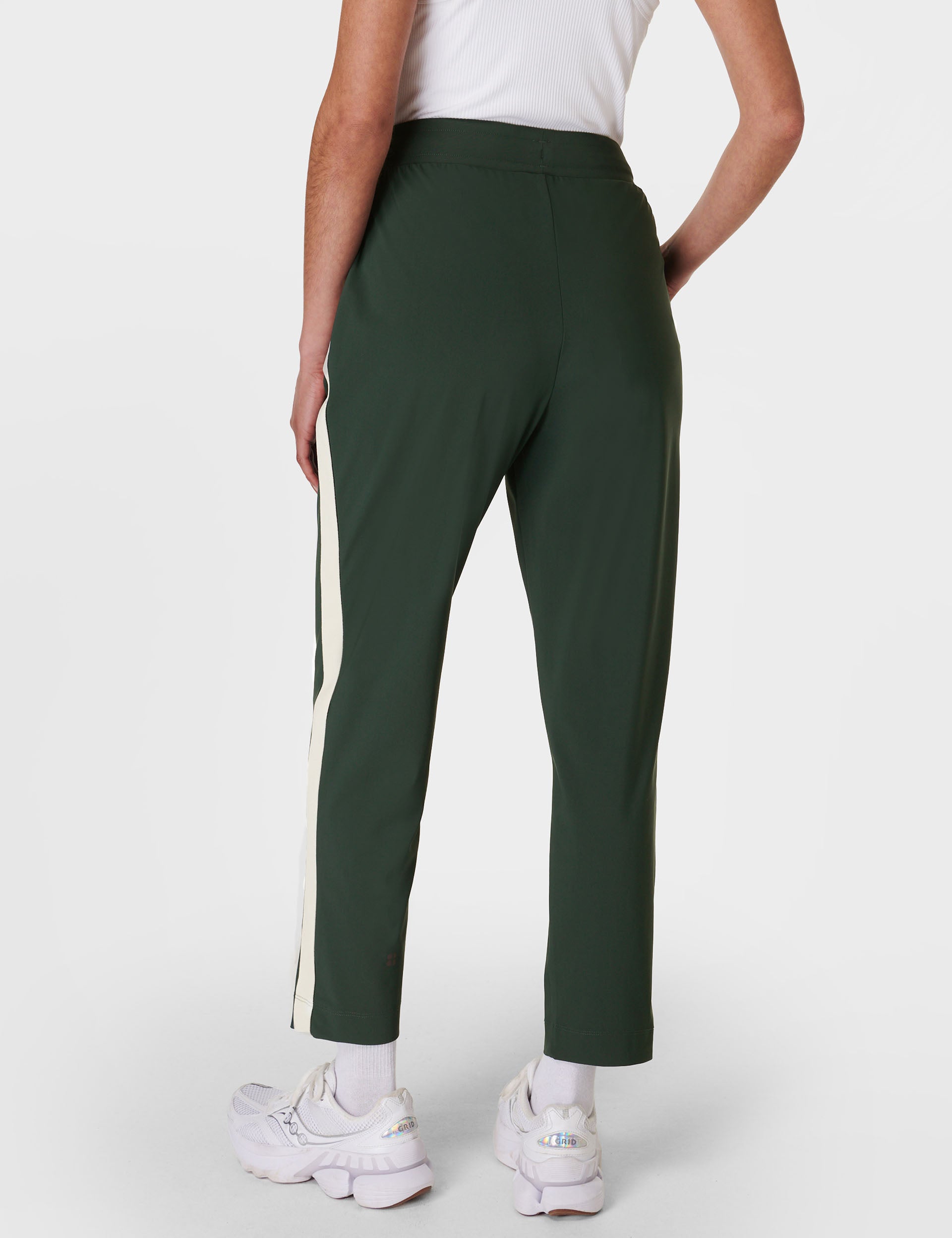Explorer Side Stripe Pants for Men - Outdoor Hiking Trekking Green Trousers - Perfect for Camping, Travel & Adventure Activities
