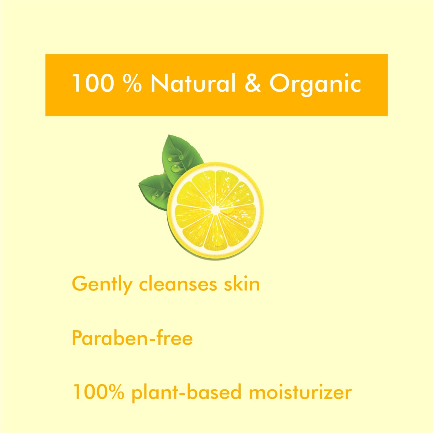 ECONATURE Lemon Body Wash & Shower Gel - Moisturizing Liquid Soap for Dry Skin, 275ml (Pack of 3) | Refreshing Citrus Cleanser for Daily Shower & Bath Routine