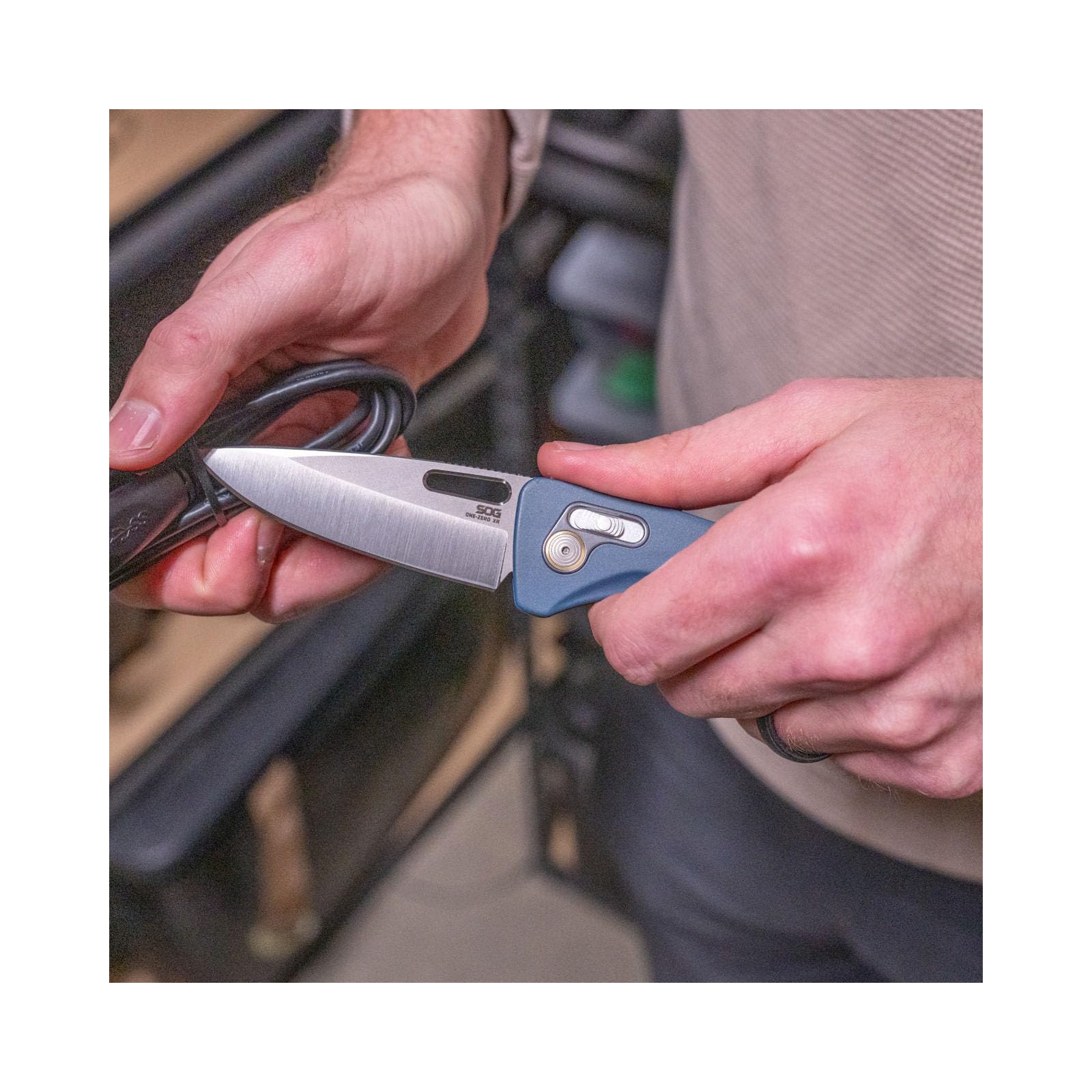 SOG One-Zero XR Folding Knife - 3.5