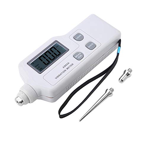 **AS63A Digital Vibration Meter - High Precision LCD Vibration Analyzer Tester with Intelligent Sensor for Machinery, HVAC & Industrial Equipment Monitoring**
