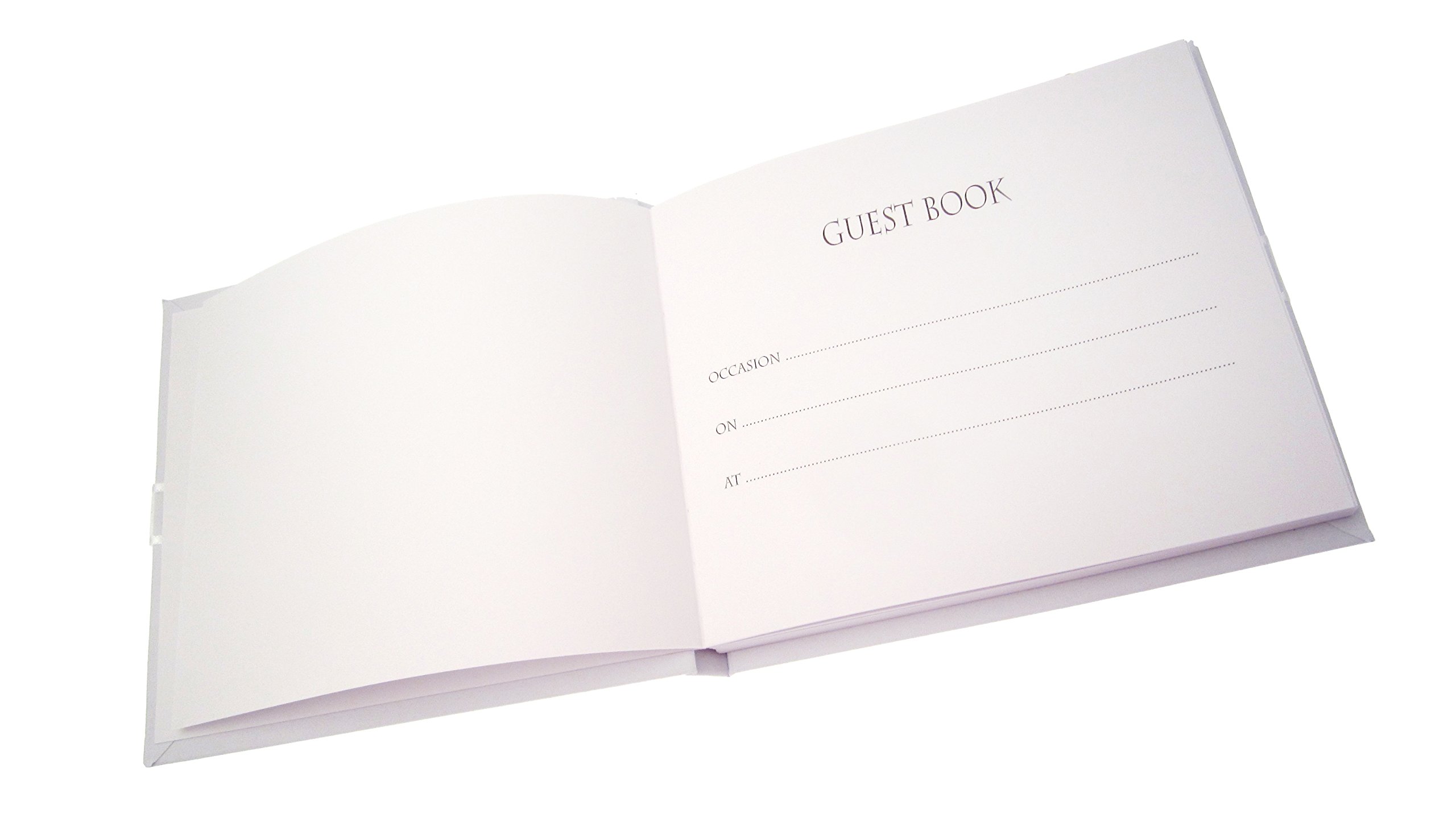 Elegant Christening Guest Book with Pearl Accents - Perfect for Baby Baptism, First Communion & Special Ceremonies