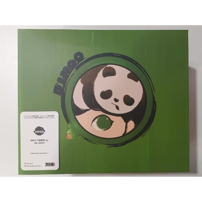 DIMOO Limited Edition Bamboo Panda Collectible Figure - Cute Asian-Themed Decoration for Home, Office & Gifts