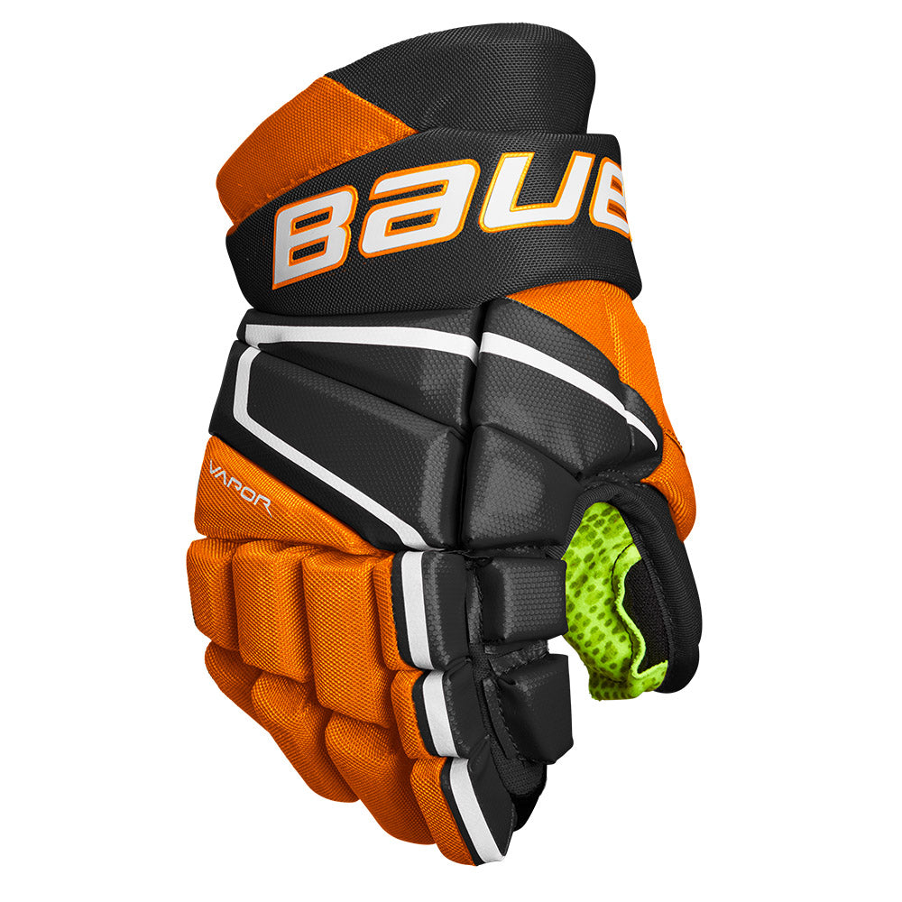 Bauer Vapor 3X Junior Ice Hockey Gloves - Youth Hockey Gear for Practice & Games - Protective Hockey Equipment for Kids & Teens