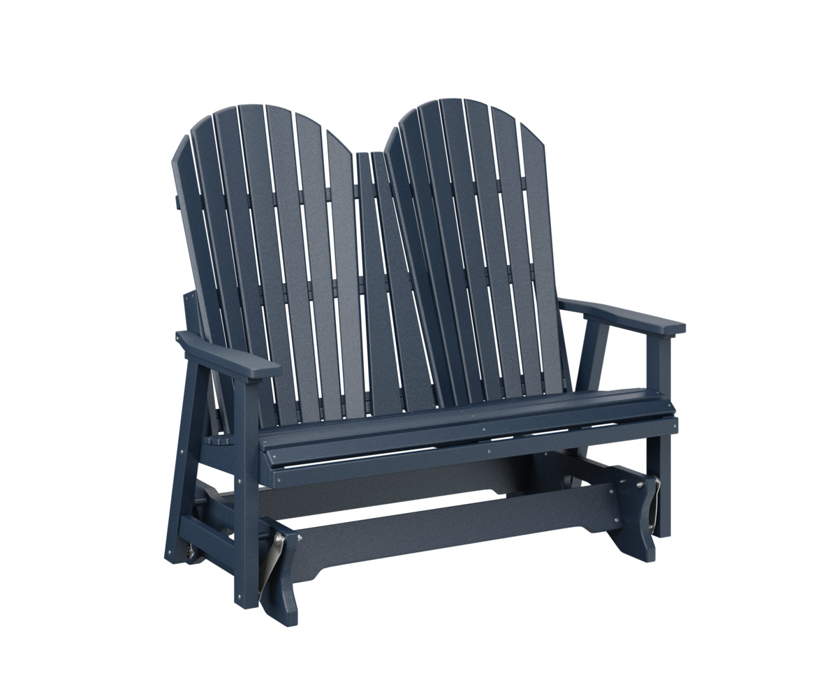 Berlin Gardens Comfo Back Double Glider - Outdoor Patio Swing Bench with Weather-Resistant Cushions - Perfect for Porch, Garden, and Backyard Relaxation