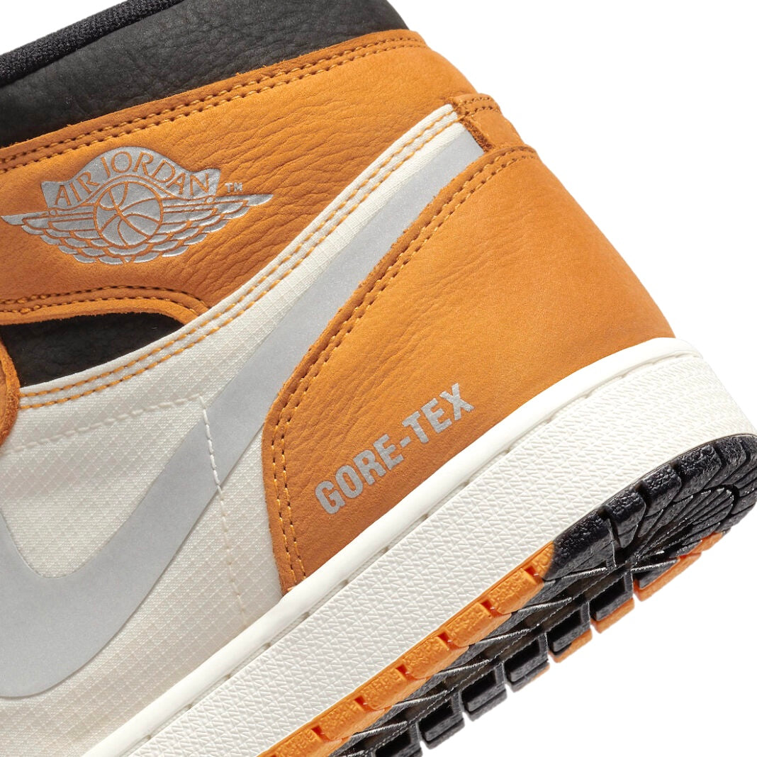 Air Jordan 1 Element GORE-TEX Light Curry Sneakers - Waterproof High-Top Basketball Shoes for Men - Perfect for Rainy Weather & Urban Streetwear Fashion