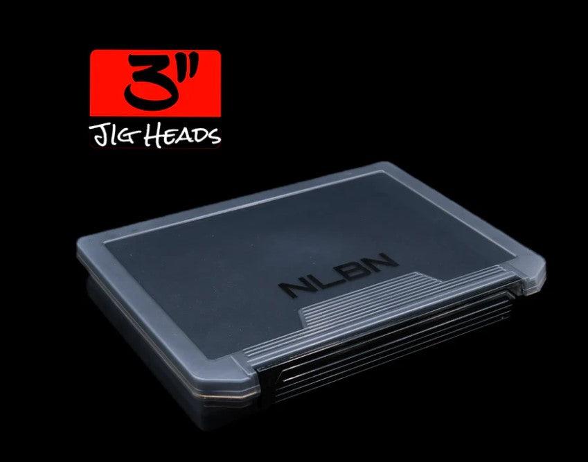 NLBN No Live Bait Needed Jig Head Boxes - Premium Saltwater Fishing Lures for Bass, Trout & Walleye | Perfect for Kayak Fishing & Ice Fishing Adventures