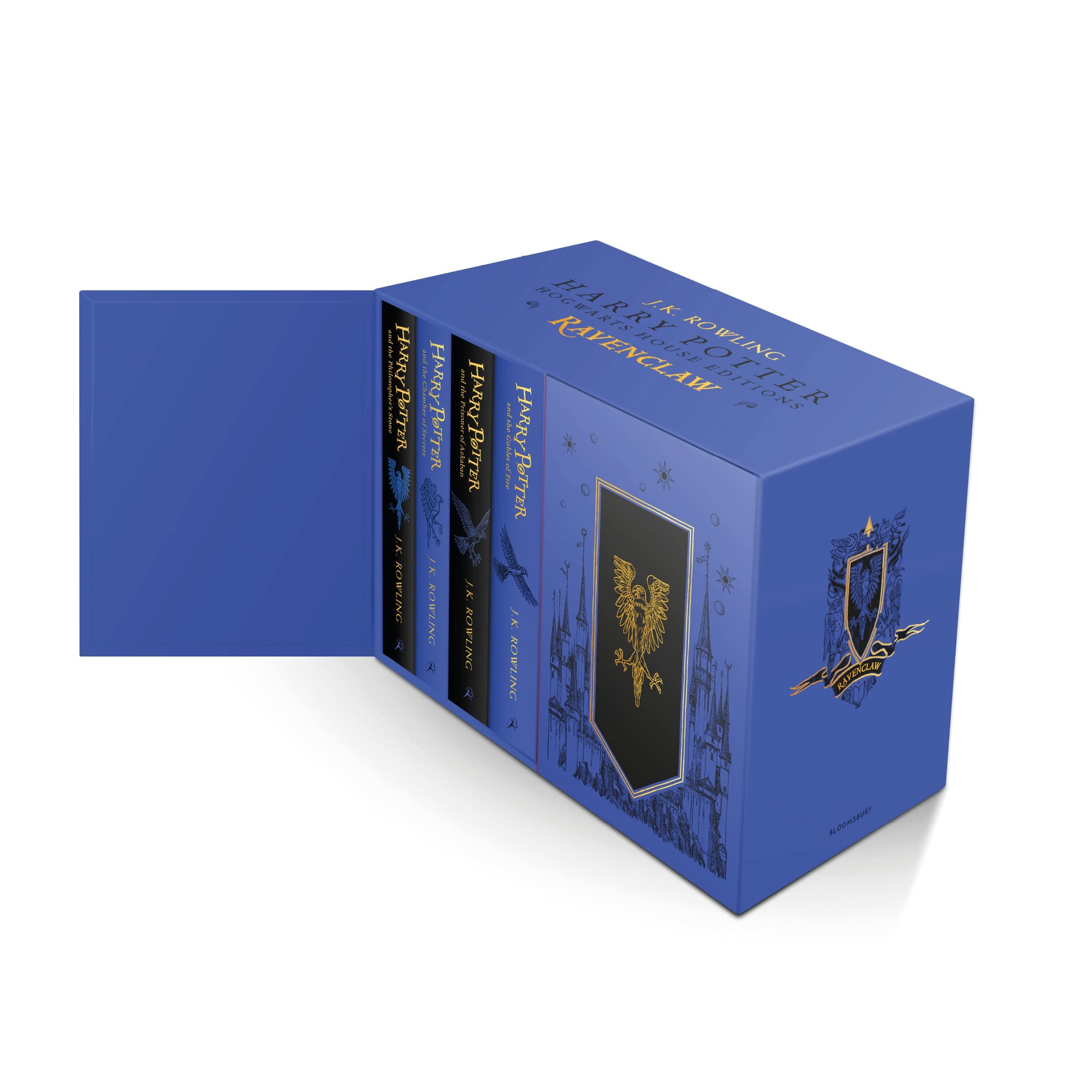 Harry Potter Ravenclaw House Editions Hardback Box Set - Complete 7-Book Collection | Official Hogwarts House Series | Perfect for Fans, Collectors & Book Lovers | Great for Gifts, Reading Nook Decor & Potterhead Displays