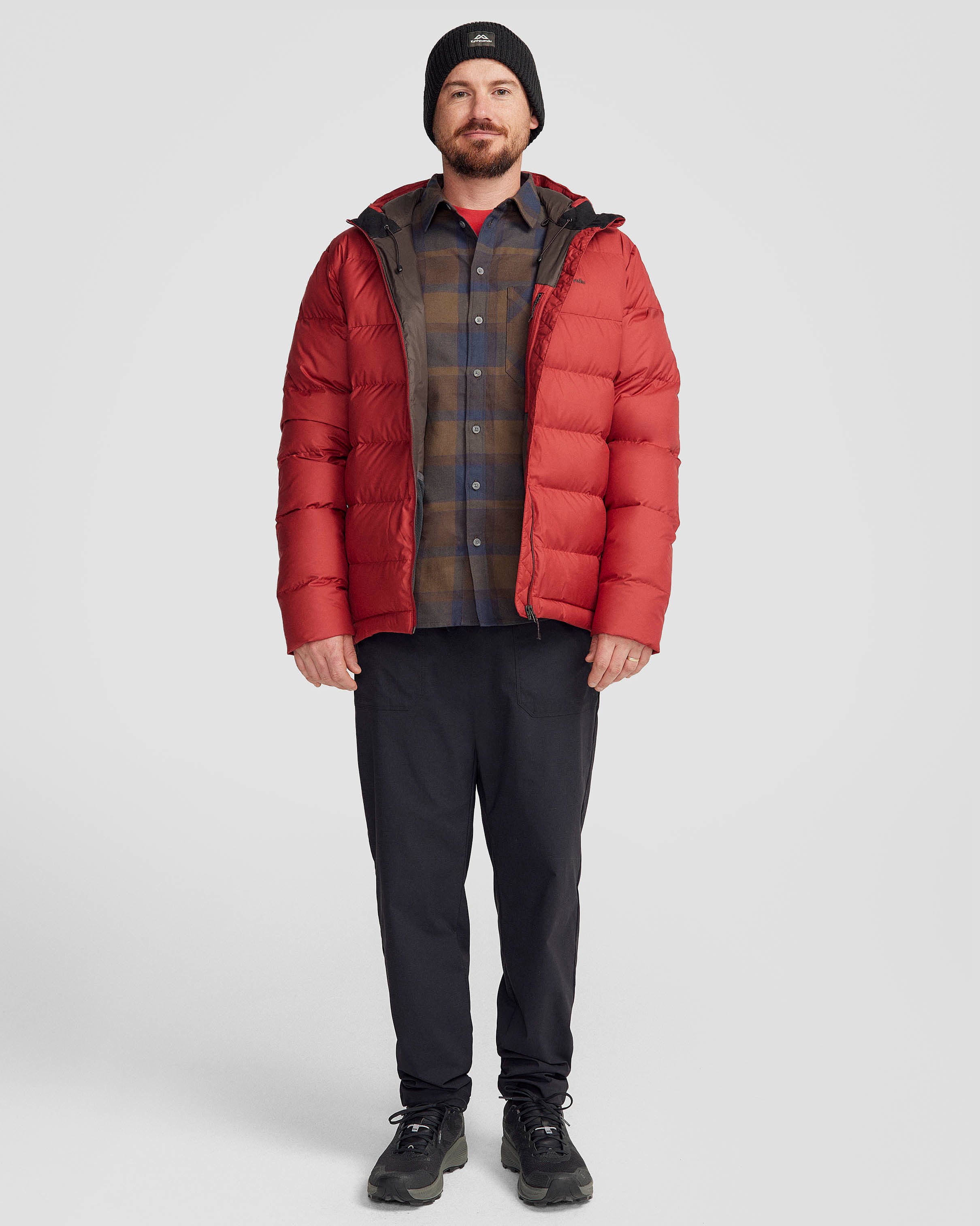 Men's Epiq Hooded Down Jacket - Lightweight Winter Coat for Outdoor Activities | Waterproof Windproof Insulated Puffer Jacket | Perfect for Hiking, Skiing & Cold Weather Adventures
