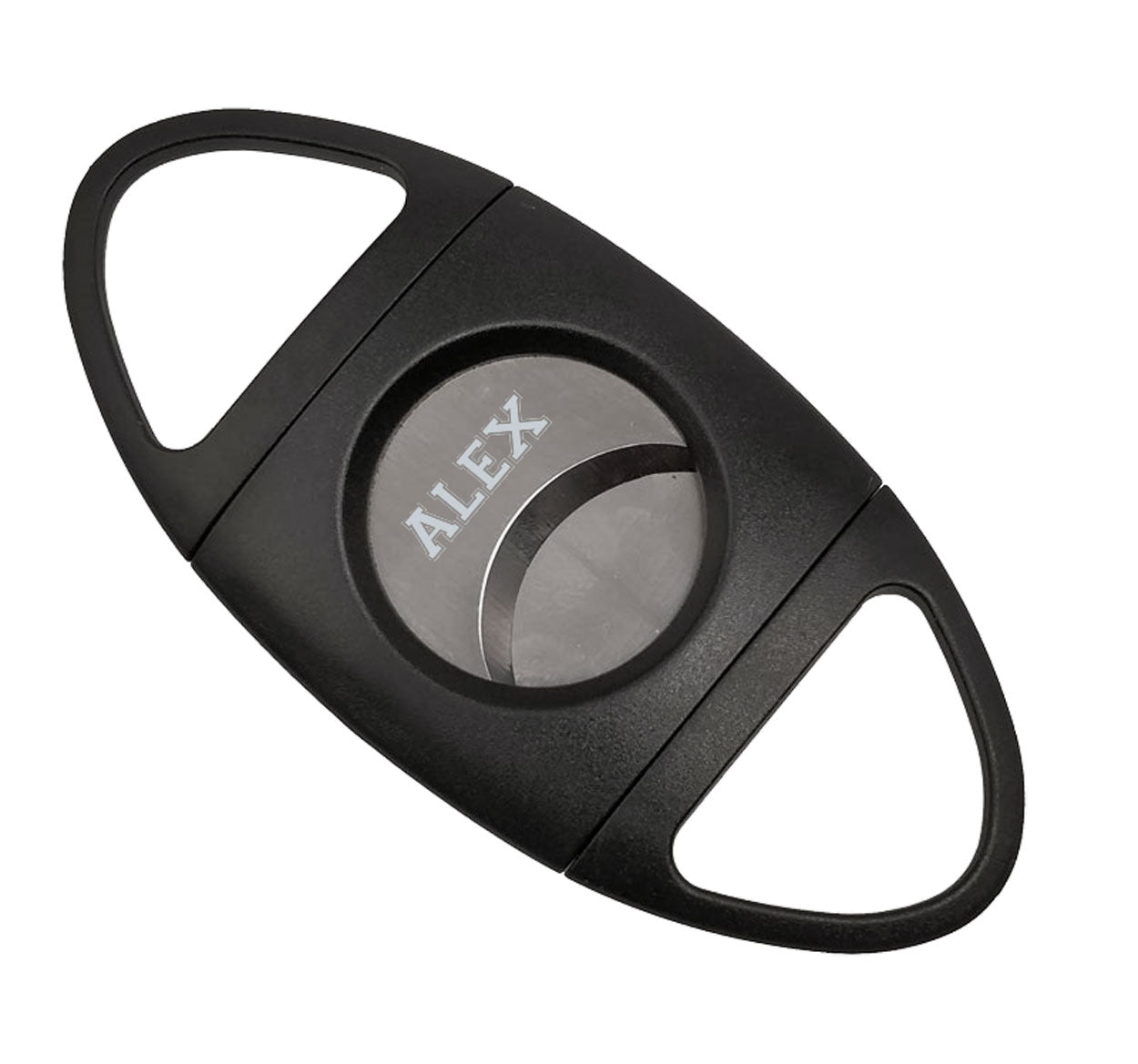 Premium Visol Bumble Black Double Guillotine Cigar Cutter - Sharp Stainless Steel Blades for Perfect Cut - Ideal for Cigars, Cigarillos & Cigarettes - Perfect for Home, Office & Outdoor Smoking Sessions
