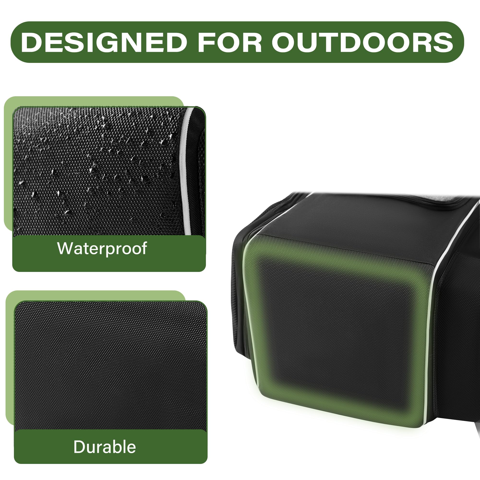 **Himal Outdoors Disc Golf Backpack – Large Capacity Holds 30+ Discs, Durable Waterproof Golf Bag with Insulated Cooler Side Pocket – Perfect for Tournaments & Outdoor Play**
