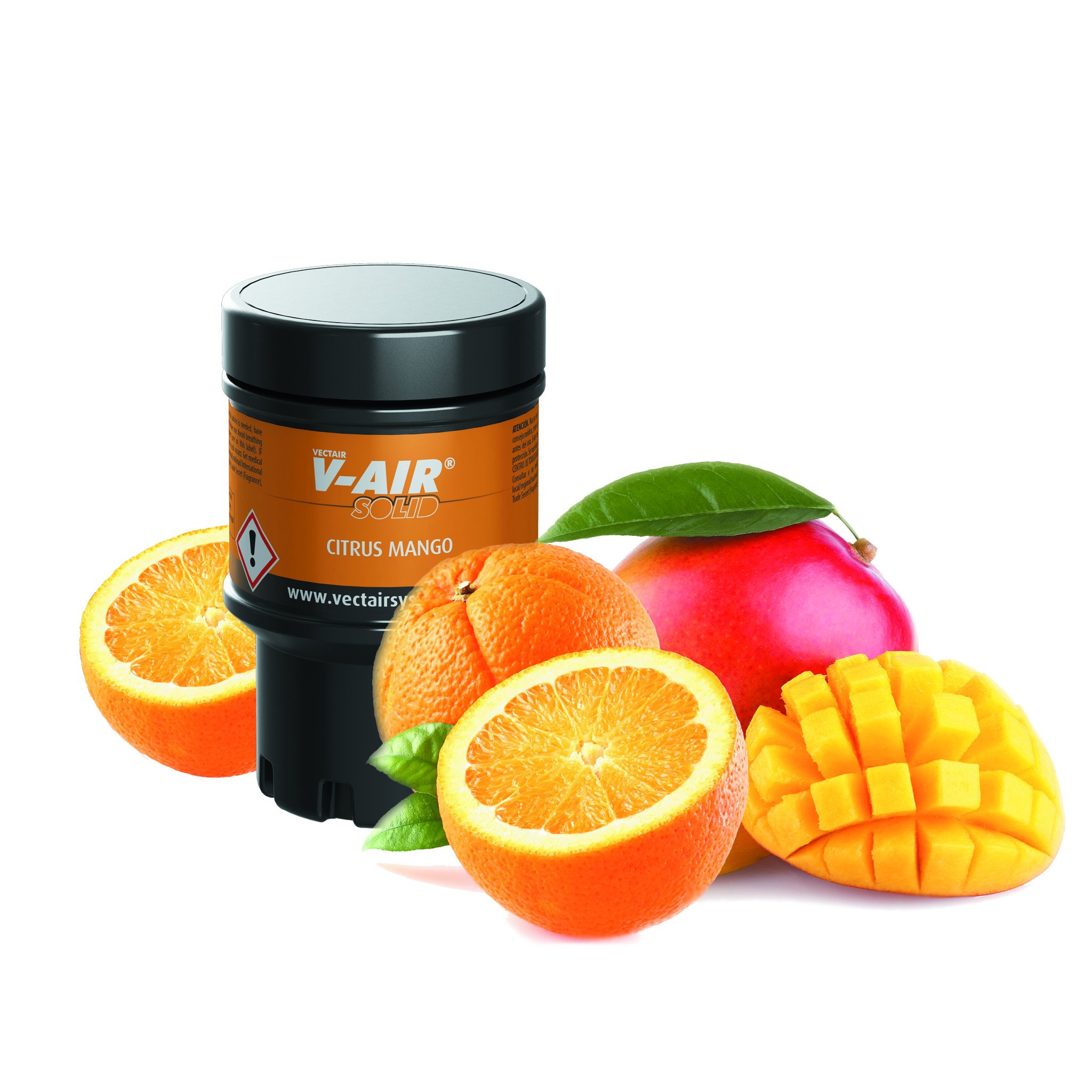 Premium Solid Ceramic Refill Cartridges - Citrus Mango Scent | Long-Lasting Fragrance for Home & Office | Ideal for Diffusers, Aromatherapy & Relaxation