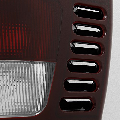 AKKON Dark Red LED Tail Lights Brake Lamps Pair for Jeep Grand Cherokee - Left Driver & Right Passenger Side Replacement - Perfect for Off-Roading, Night Driving & Custom Car Styling