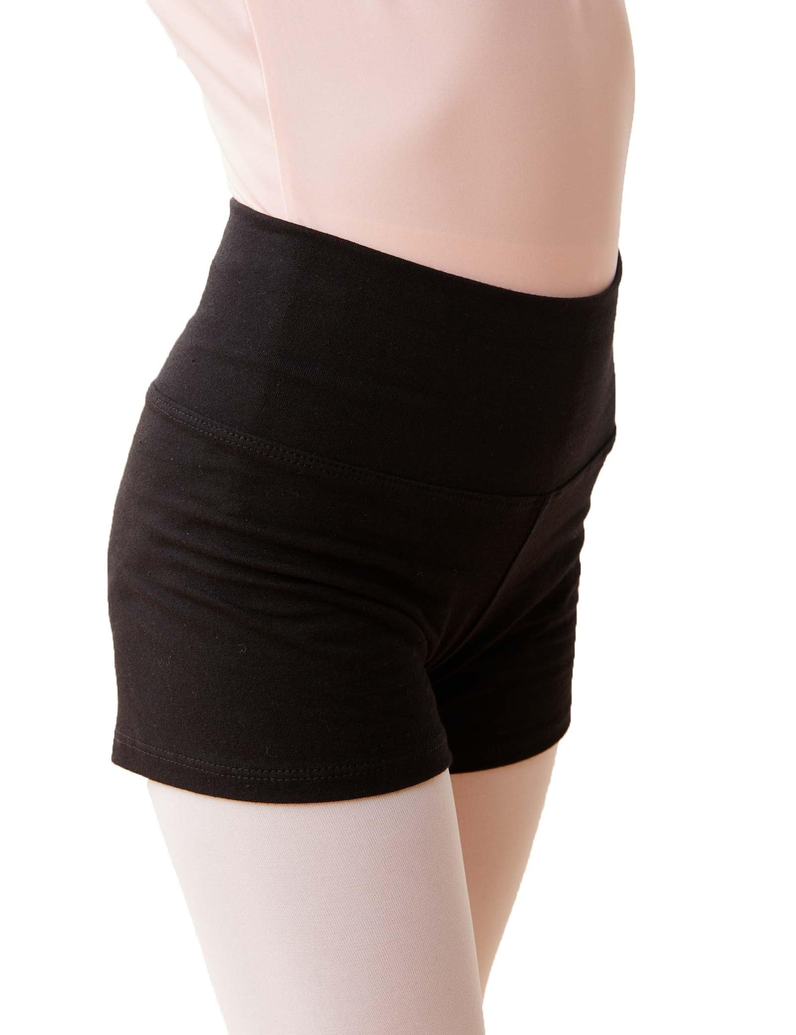 Daydance Cotton Black Dance Shorts for Ballet, Gymnastics, Toddler/Little/Big Girls/Kids - Perfect for Dance Classes, Performances, and Practice
