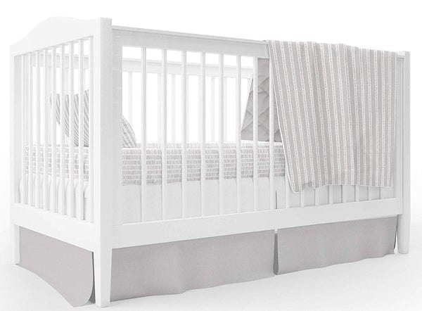 Elys & Co Soft Organic Cotton Crib Sheet - Single Pack for Baby Crib Mattress | Breathable & Hypoallergenic Nursery Bedding | Perfect for Newborns, Toddlers & Daycare Use