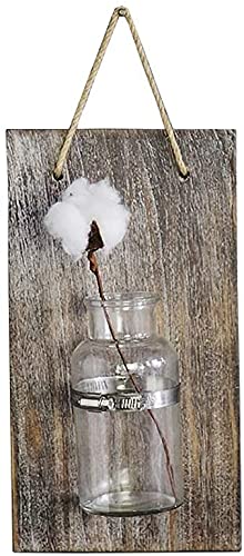 Creative Transparent Glass Vase - Hydroponic Wall Hanging Flower Pot for Indoor Plants | Modern Home & Office Decor | Perfect for Succulents, Air Plants & Herb Gardens (Size A)