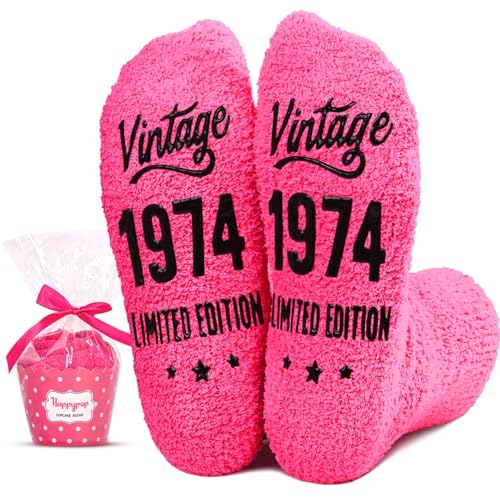 Fuzzy Vintage 1974 Dark Pink