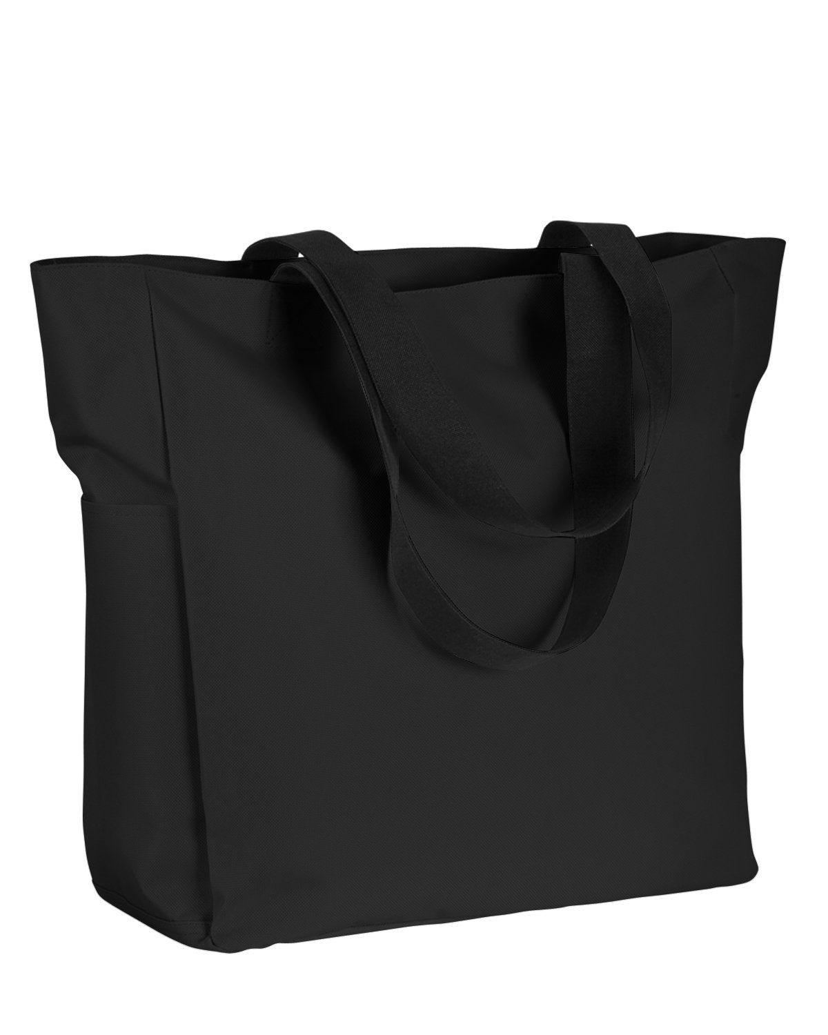 BAGedge BE080 Stylish Polyester Zip Tote Bag for Women - Water-Resistant Large Shopping Tote with Secure Zipper Closure | Perfect for Work, Travel, Gym & Beach Use
