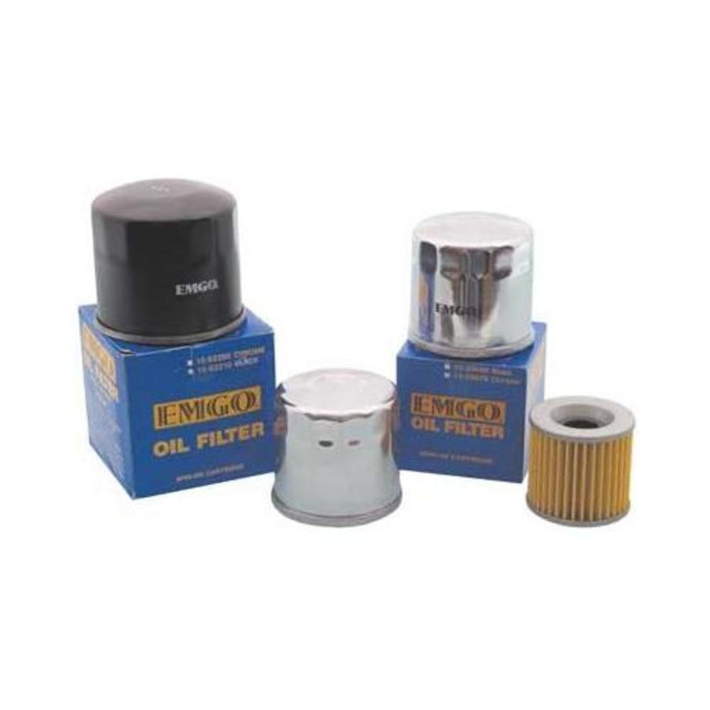 Emgo 10-28500 Standard Oil Filter - High Performance Replacement for Motorcycles, ATVs & Dirt Bikes - Perfect for Routine Maintenance & Engine Protection