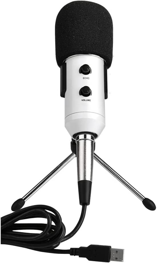 ZWYUAN USB Condenser Microphone - Plug & Play PC Microphone for Podcasting, Streaming, Gaming & Online Meetings | Studio Quality Recording for YouTube, Zoom & Conference Calls