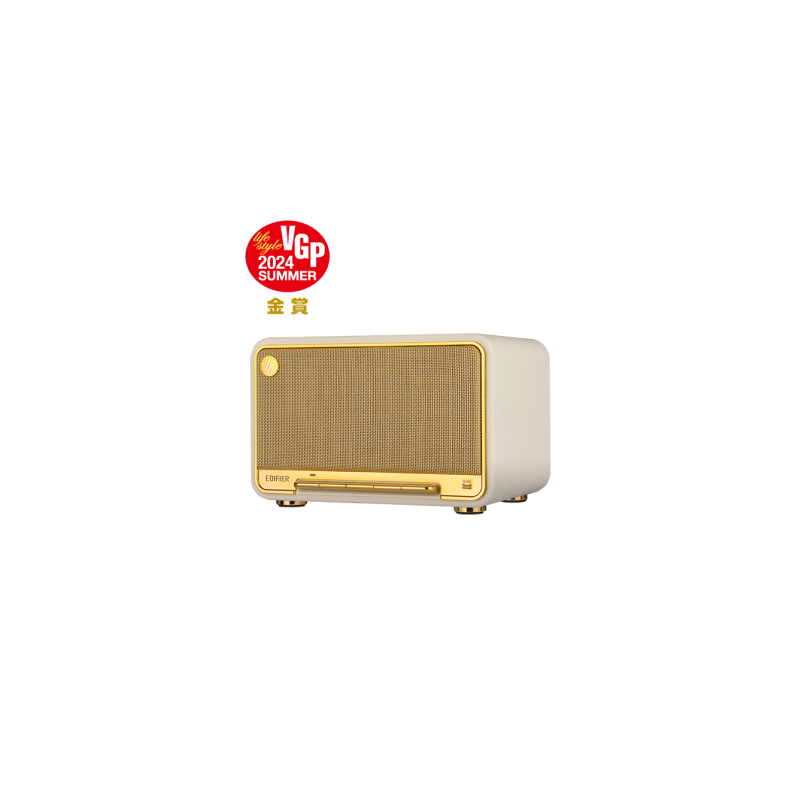 Edifier D32 White Bluetooth Speaker - 60W Powerful Wireless Sound for Home, Party & Outdoor Use