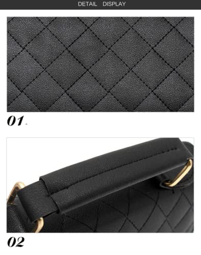 Hanbella Small Crossbody Bags for Women & Girls - Stylish PU Leather Purse Handbag with Wristlet Strap - Perfect for Teens, Daily Use, Shopping & Parties