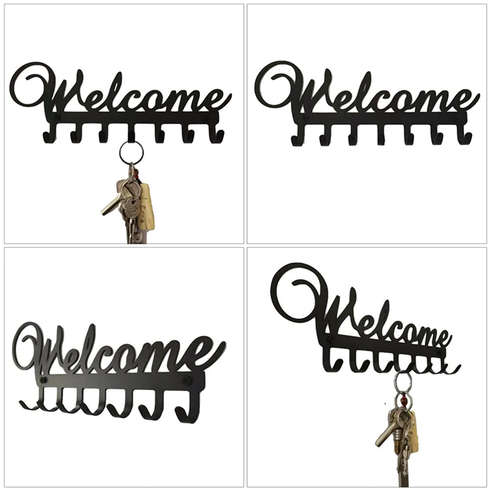 1PC Heavy Duty Wall Mounted Key Hook - Durable Stainless Steel Hanger for Keys, Coats & Hats - Perfect for Living Room, Bathroom, Kitchen & Entryway Organization