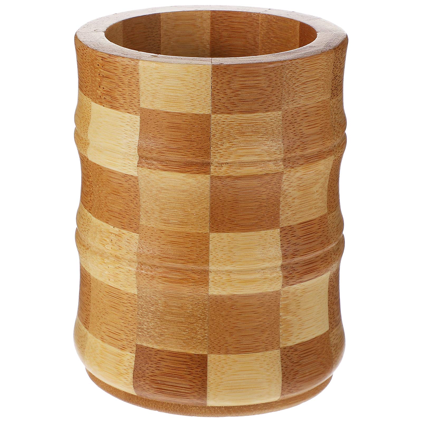 DOITOOL Bamboo Kitchen Utensil Holder - Countertop Organizer for Chopsticks, Spoons & Cooking Tools | Perfect for Asian Cooking, Dining Table & Kitchen Counter Organization